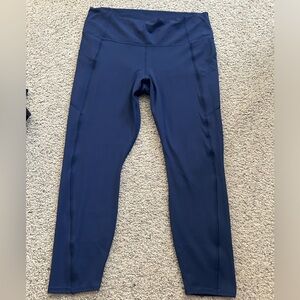 Brand new without tags never worn womens Fabletics leggings navy 1X activewear